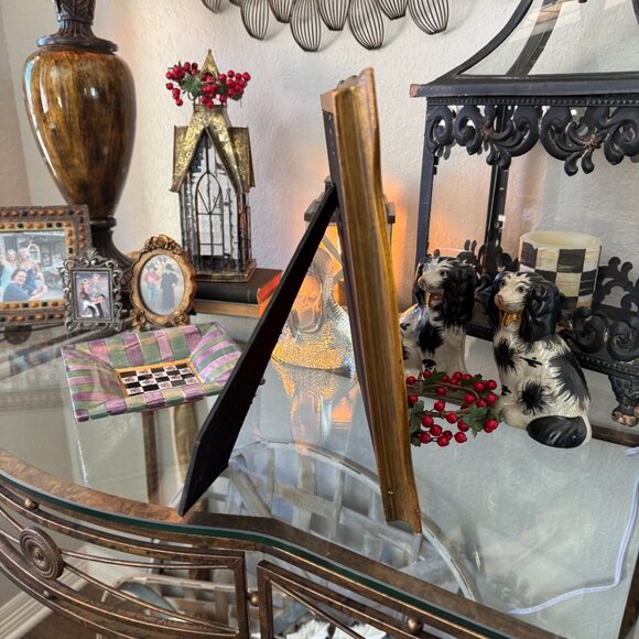 1950's Framed Picture with Beautiful Lady - Picture 4 of 13